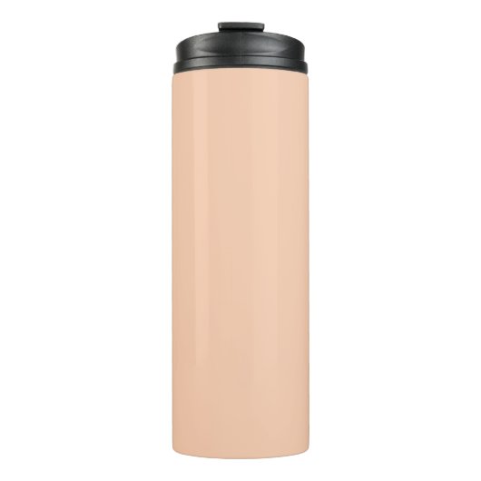 Apricot (solid color) thermosbeker (Voorkant)