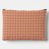 Apricot White Plaid Classic Pattern Retro Etui (Voorkant)