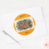 APRICOTEN RONDE STICKER (Envelop)