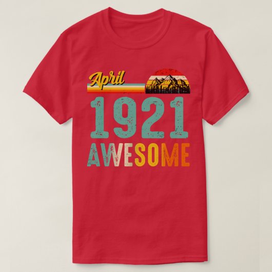April 1921 Shirt Vintage april 1921 (Design voorkant)