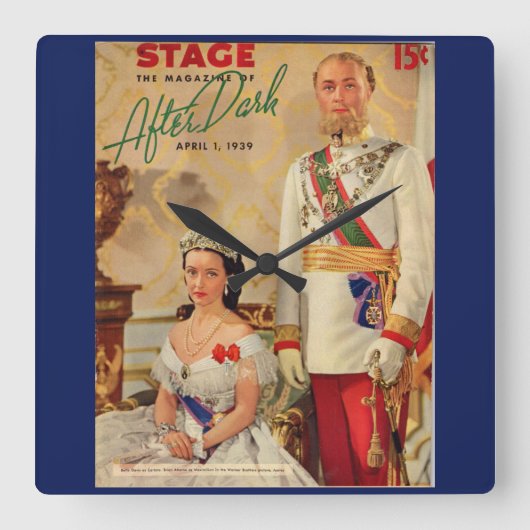 April 1939 Stage Magazine cover Vierkante Klok (Voorkant)