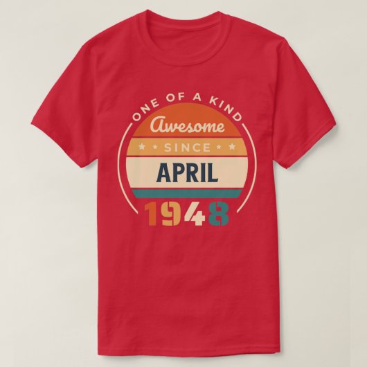 april 1948 t-shirt (Design voorkant)
