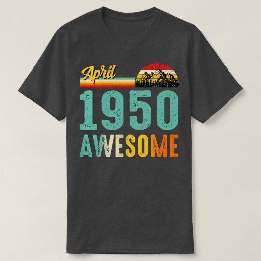 April 1950 Shirt Vintage april 1950 (Design voorkant)