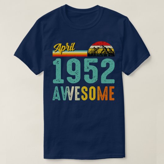 April 1952 Shirt Vintage april 1952 (Design voorkant)