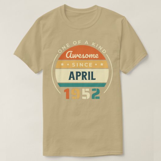 april 1952 t-shirt (Design voorkant)