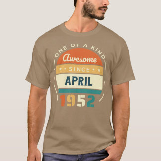 april 1952 t-shirt