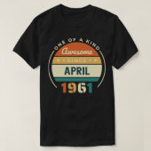 april 1961 t-shirt (Design voorkant)