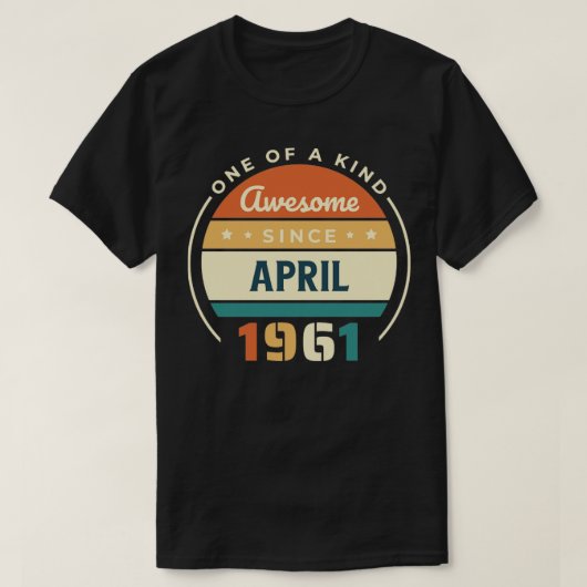 april 1961 t-shirt (Design voorkant)