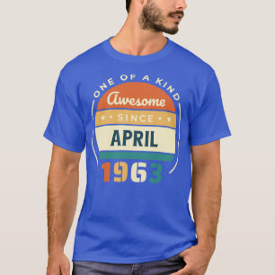 april 1963 t-shirt