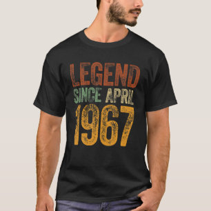 april 1967, geboren sinds 1967 t-shirt