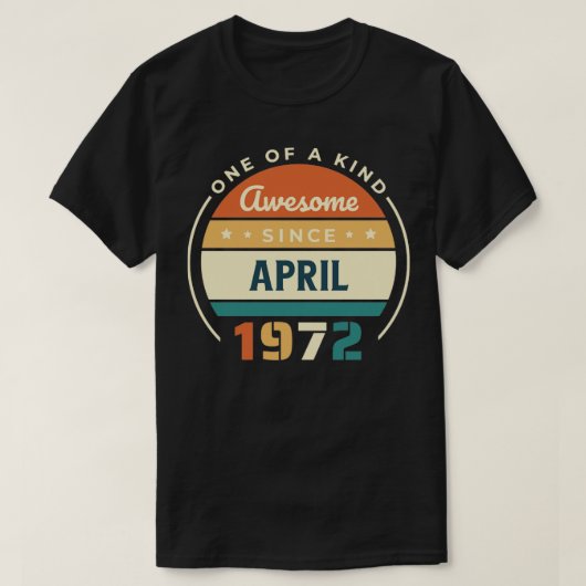 april 1972 t-shirt (Design voorkant)