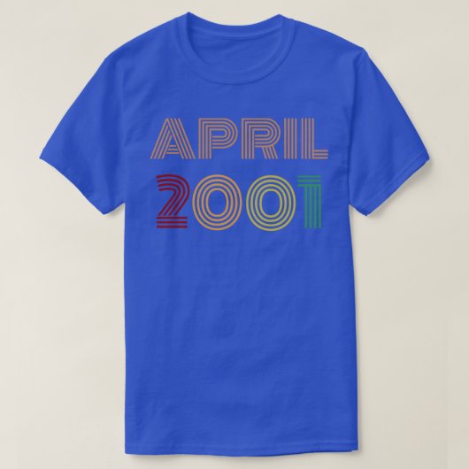 April 2001  ontwerp t-shirt (Design voorkant)