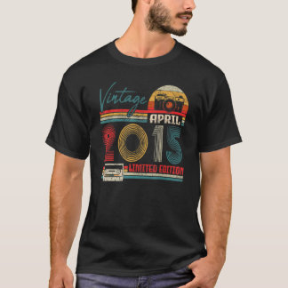 april 2015 7e Verjaardag Kleding 7 Jaar Ol T-shirt