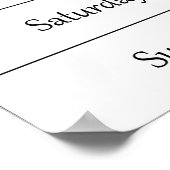 April 2020 plannerkalender met weeknummer poster (Hoek)