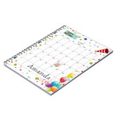 April 2022 Agenda Happy Birthday Notitieboek (Linkerzijde)