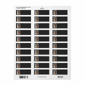 April 24 Overlevende Retouradreslabel Etiket (Full Sheet)