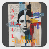April 24 Overlevende Sticker (Voorkant)