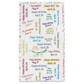 April, 26-jarige cadeautas (Achterkant)