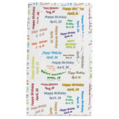 April, 26-jarige cadeautas (Voorkant)