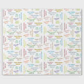 April, 26 's avonds cadeaupapier (Vlak)