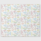 April, 7 's avonds cadeaupapier (Vlak)