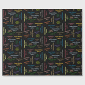 April, 8 's avonds cadeaupapier (Vlak)