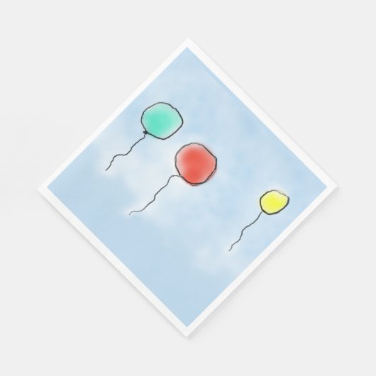 April Balloons Servet (Hoek)