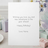 April Birth Flower Birthday Card | Daisies Kaart