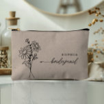 April Birth Month Flower Personalized Bridesmaid Etui<br><div class="desc">These thoughtful, elegant small bags make the perfect gift for your bridesmaids—a beautiful way to show your appreciation for their love and support. Whether it's for a bridal party gift, a bachelorette party favor, or a bridesmaid proposal, these bags are a meaningful keepsake they’ll cherish for many years. Each bag...</div>