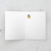 April Birthday, American Robin Bird, Garden Kaart (Binnen)