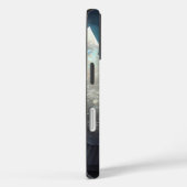 April Birthstone Diamond Quartz Crystal Pearls Case-Mate iPhone Case (Achterkant / Rechts)