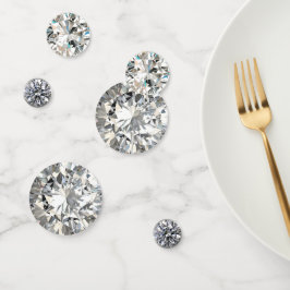 April Birthstone Diamond Tafel Confetti