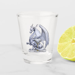 April Birthstone Dragon: Diamond Shot Glas