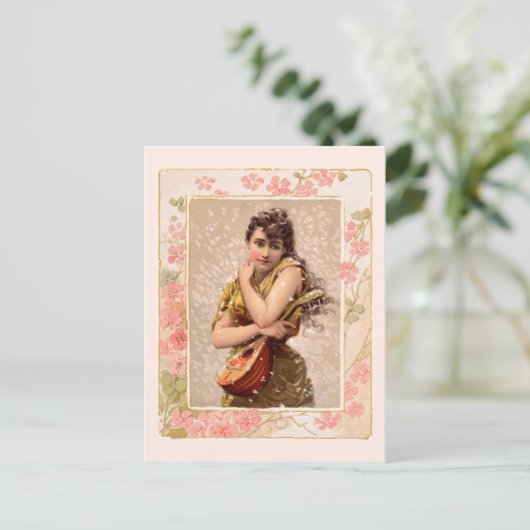 April Blizzard Briefkaart (Staand voorkant)