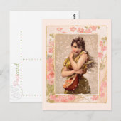 April Blizzard Briefkaart (Voorkant / Achterkant)