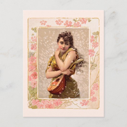 April Blizzard Briefkaart (Voorkant)