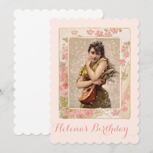 April Blizzard Uitnodiging (Voorkant / Achterkant)