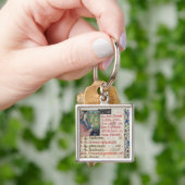April: Bloemen plukken Sleutelhanger (Hand)