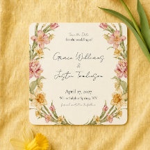 April Bloesem Tuin Narcis Save the Date