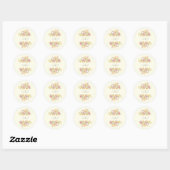 April Blossom Garden Narcis Monogram Sticker (Vel)