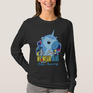April Blue Special Unicorn Autism Awareness T-shirt