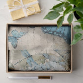 April blues tissuepapier (Geschenk)