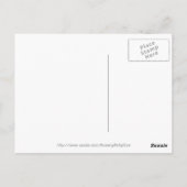 April Bouquet Briefkaart (Achterkant)