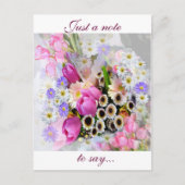 April Bouquet Briefkaart (Voorkant)