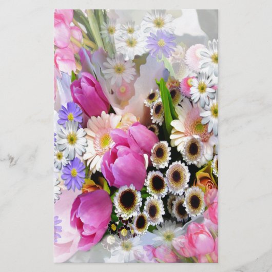 April Bouquet Briefpapier (Voorkant)
