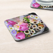 April Bouquet Drankjes Onderzetter (Linkerzijde)