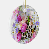 April Bouquet Keramisch Ornament (Rechts)