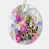April Bouquet Keramisch Ornament (Links)