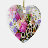 April Bouquet Keramisch Ornament (Rechts)