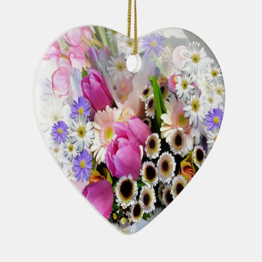 April Bouquet Keramisch Ornament (Rechts)